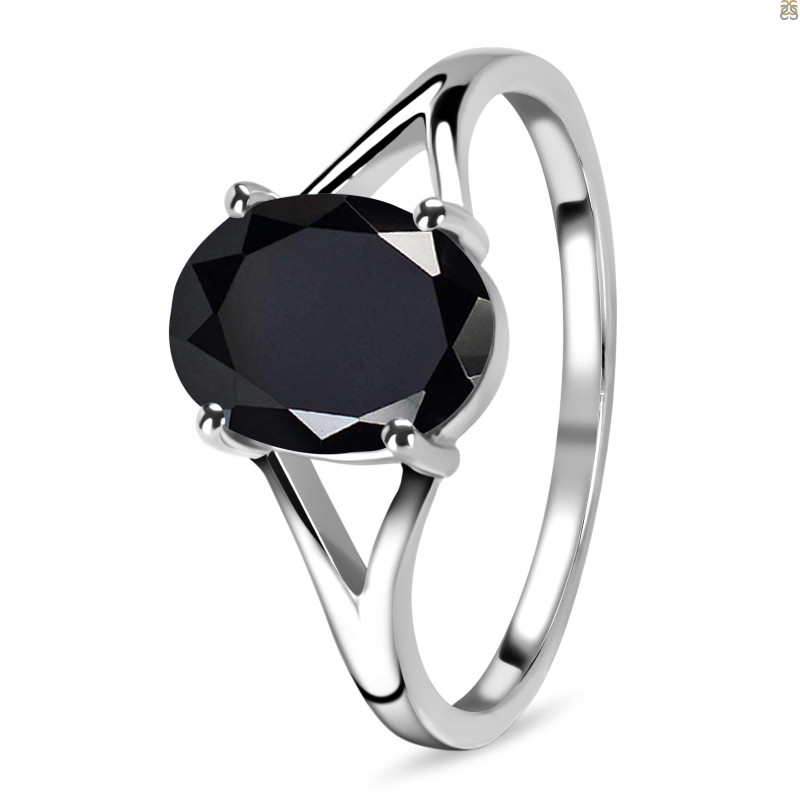 Black Tourmaline Ring