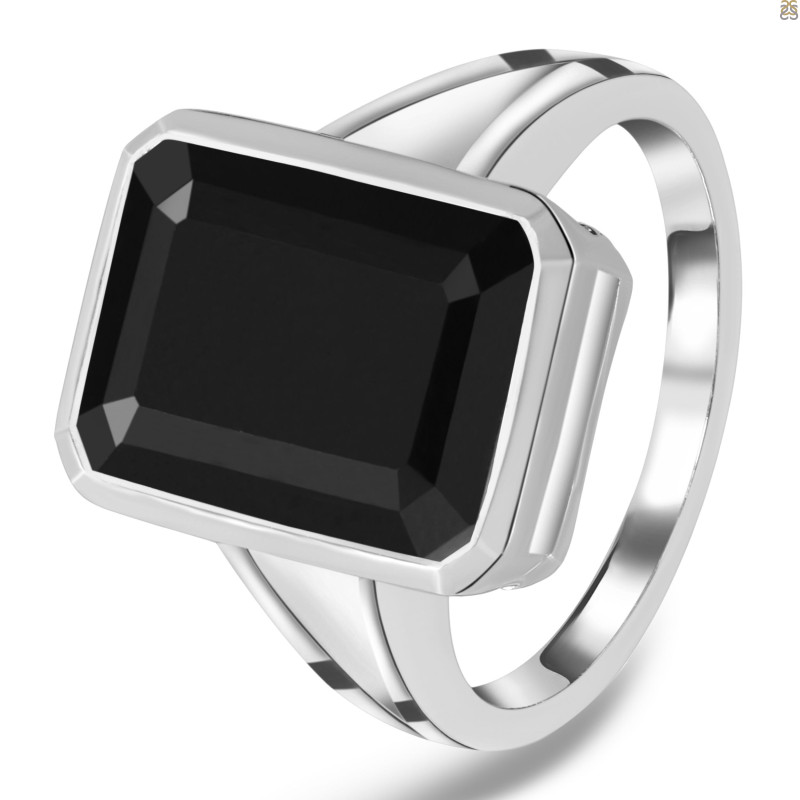 Black Tourmaline Ring