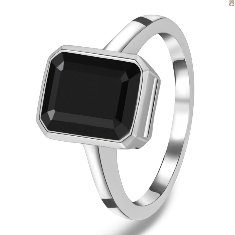 Black Tourmaline Ring