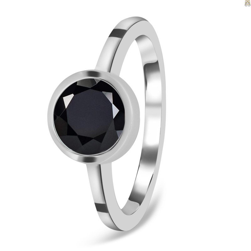Black Tourmaline Ring