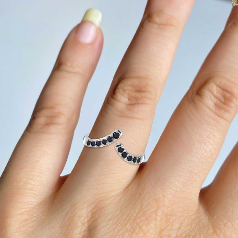 Black Tourmaline Ring BLS-RDR-2525.