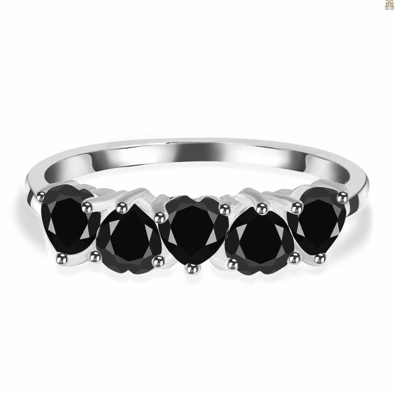 Black Tourmaline Ring BLS-RDR-2748.