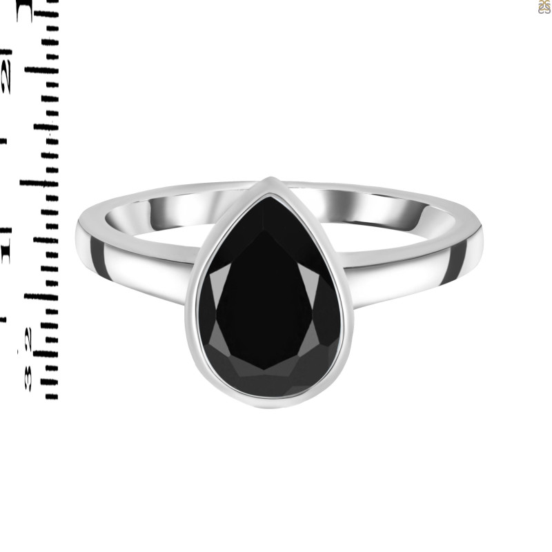 Black Tourmaline Ring BLS-RDR-2763.