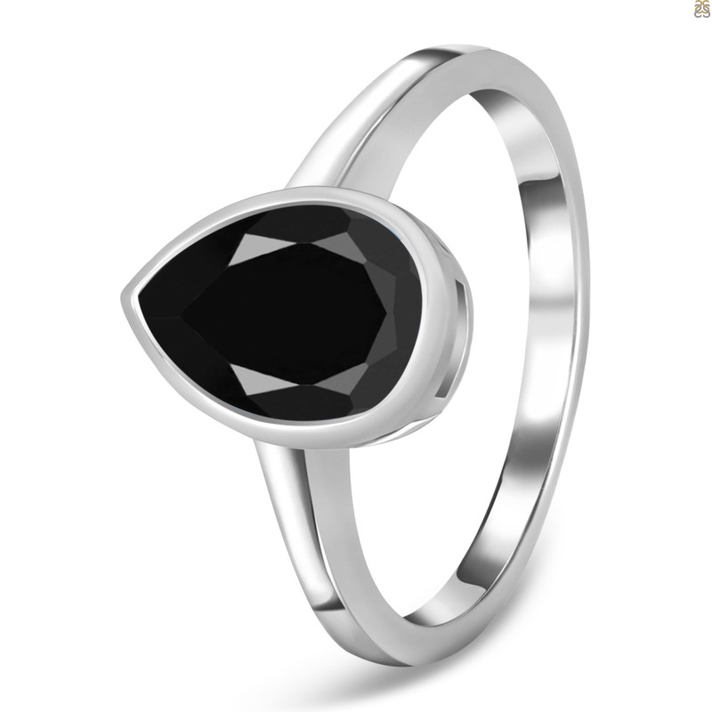 Black Tourmaline Ring