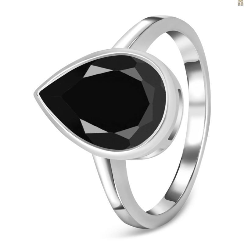 Black Tourmaline Ring