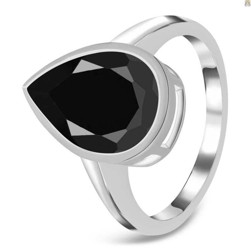 Black Tourmaline Ring