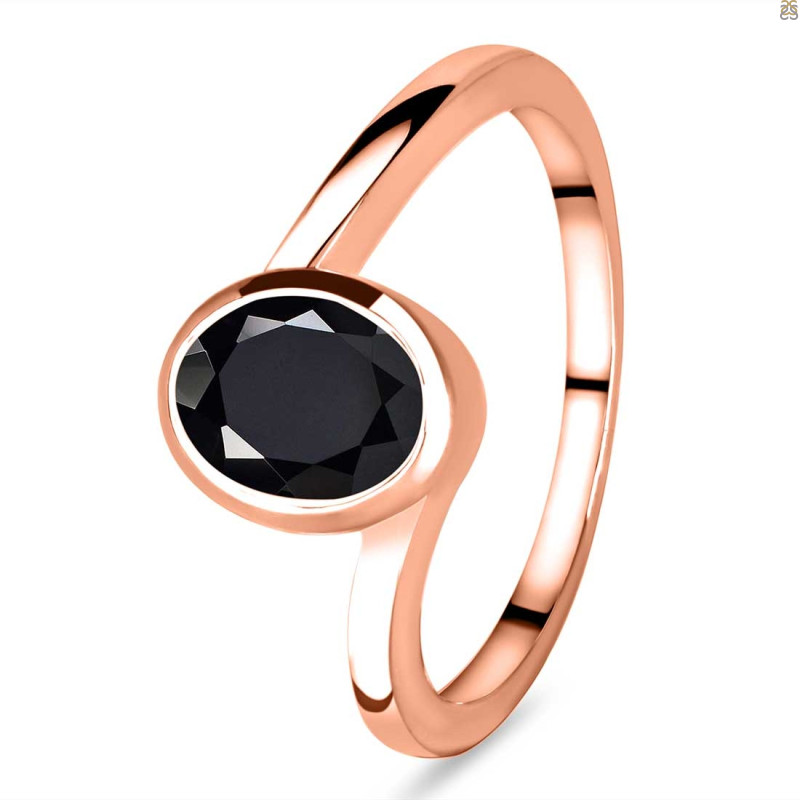 Black Tourmaline Ring BLS-RDR-34.
