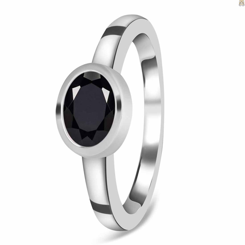 Black Tourmaline Ring