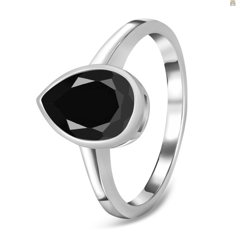 Black Tourmaline Ring
