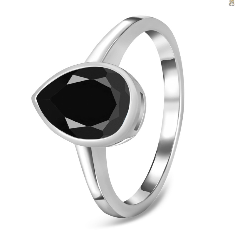 Black Tourmaline Ring