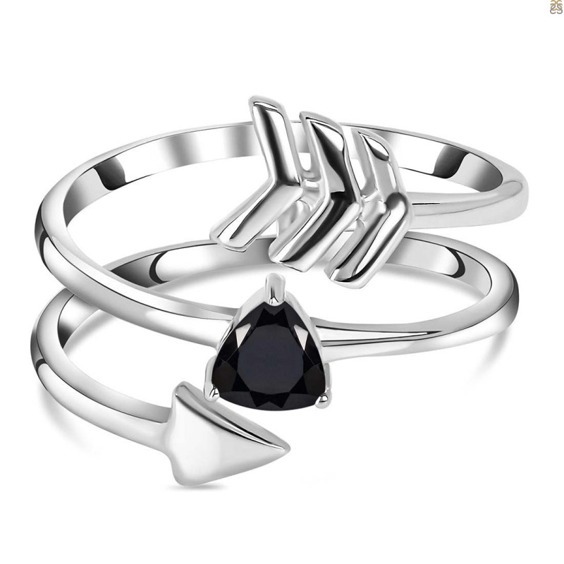Black Tourmaline Ring BLS-RR-130.