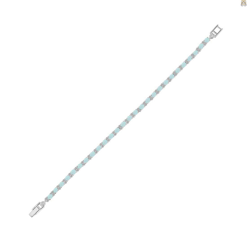 Blue Chalcedony Bracelet