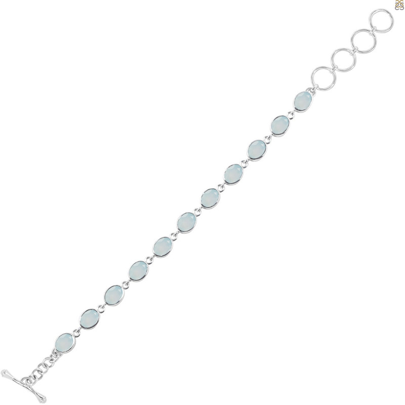 Blue Chalcedony Bracelet