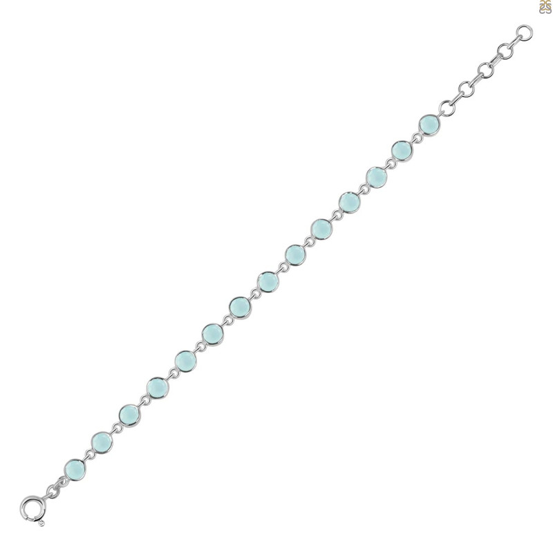 Blue Chalcedony Bracelet