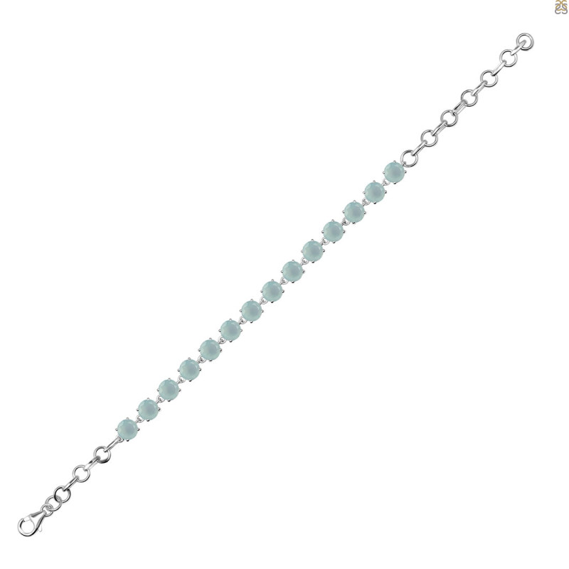 Blue Chalcedony Bracelet