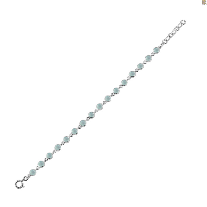 Blue Chalcedony Bracelet