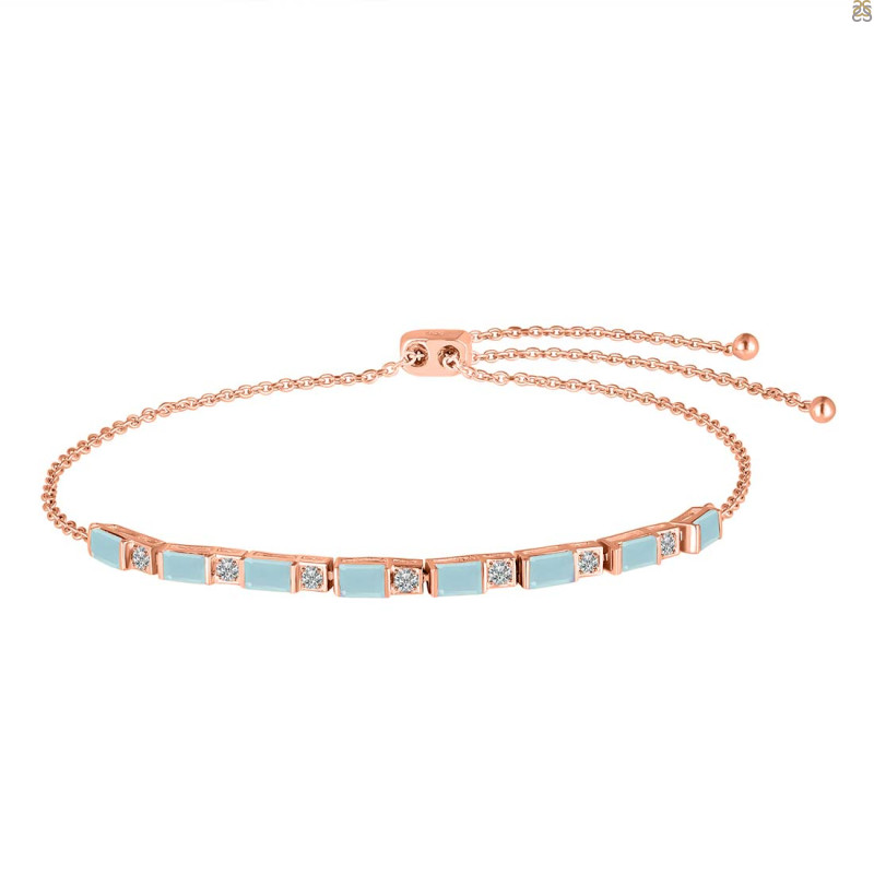 Blue Chalcedony Bracelet