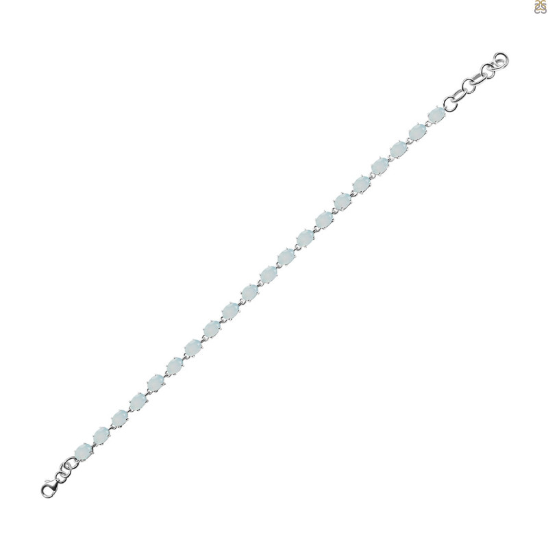 Blue Chalcedony Bracelet