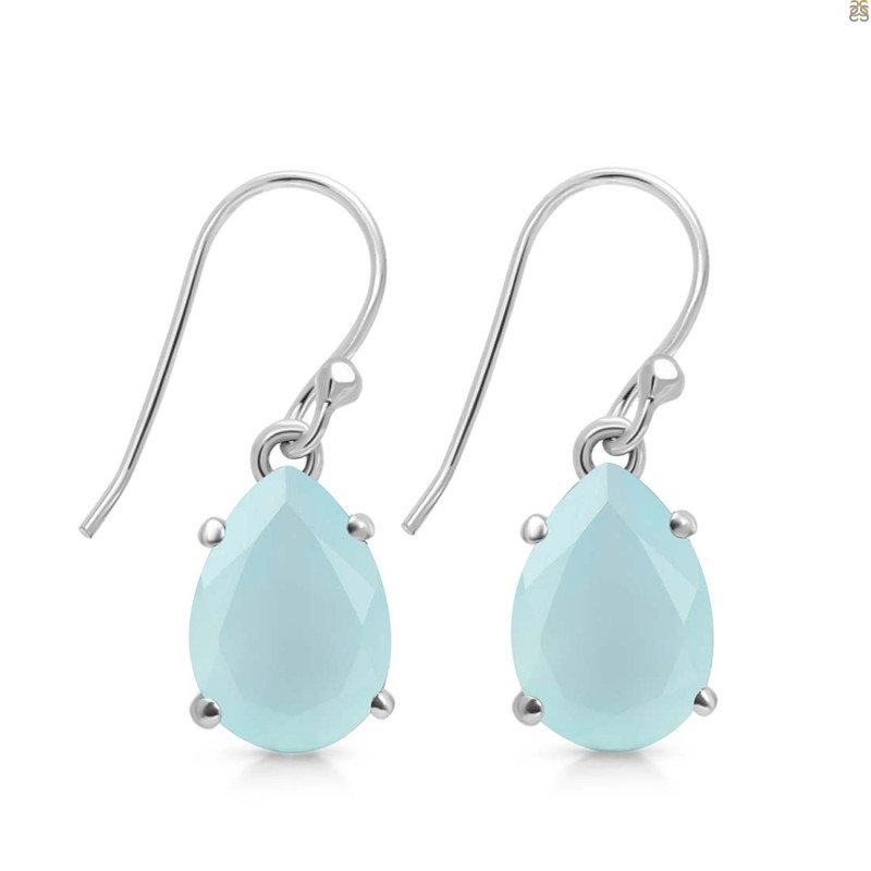 Blue Chalcedony Earring BLX-RDE-869.