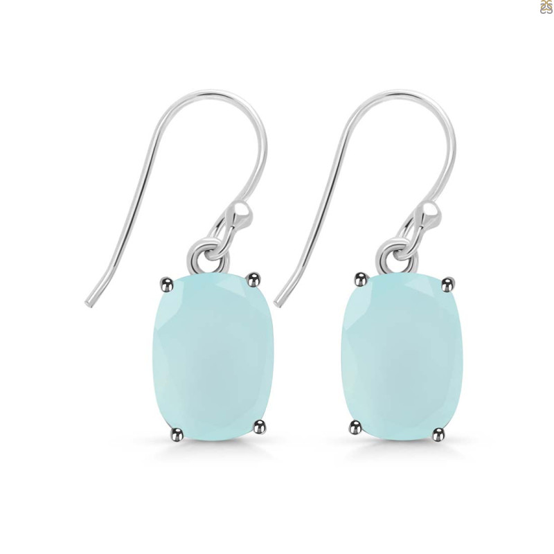 Blue Chalcedony Earring BLX-RDE-978.