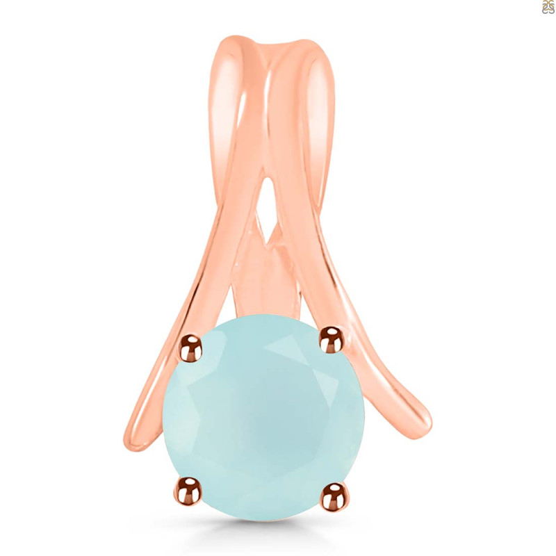 Blue Chalcedony Pendant BLX-RDP-213.