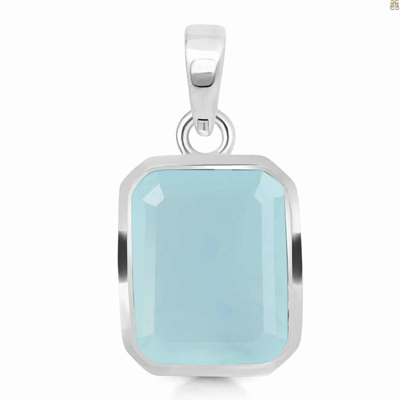 Blue Chalcedony Pendant BLX-RDP-461.