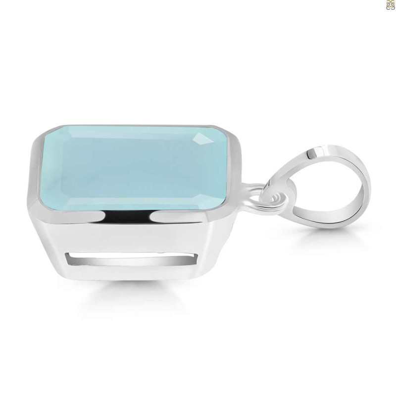 Blue Chalcedony Pendant