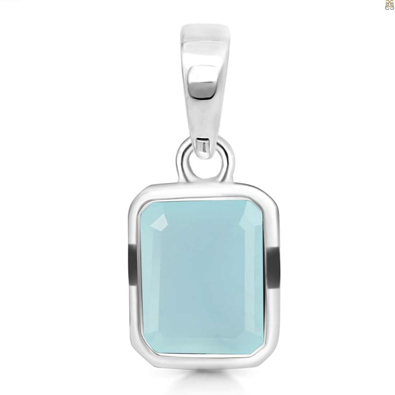 Blue Chalcedony Pendant BLX-RDP-464.