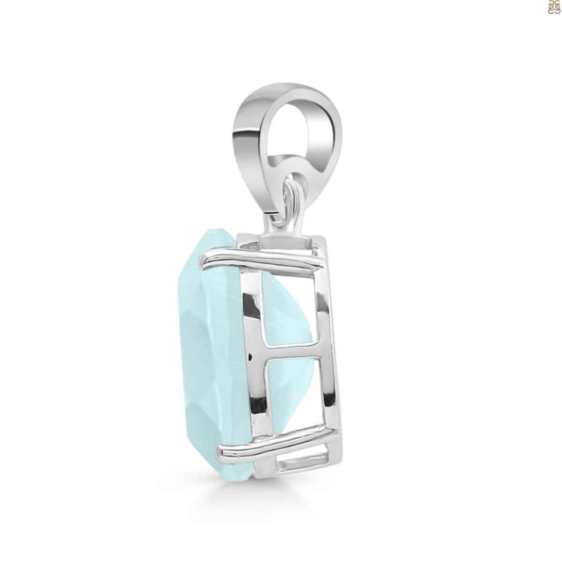 Blue Chalcedony Pendant