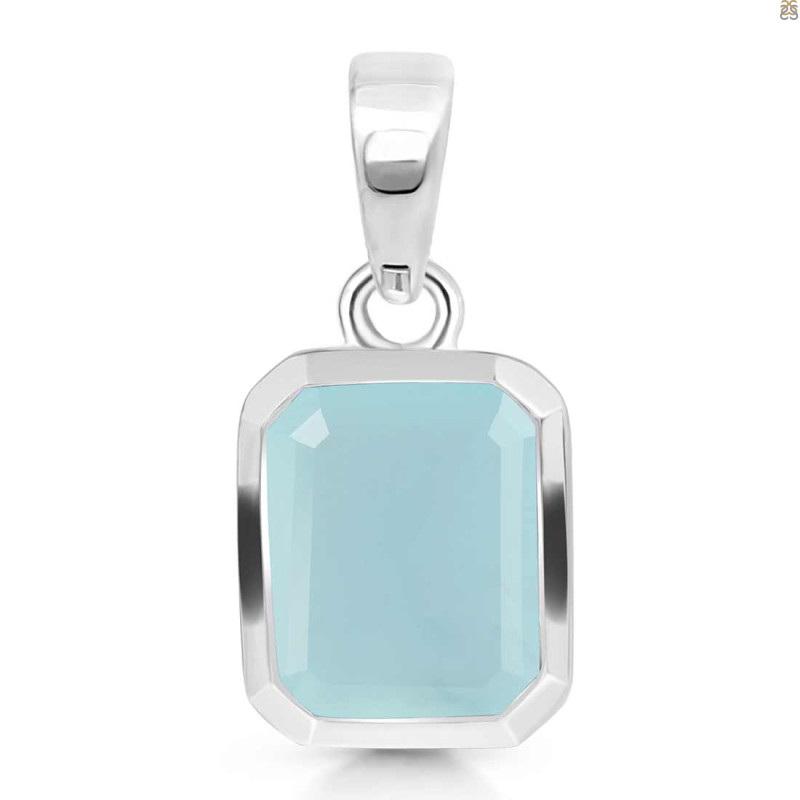Blue Chalcedony Pendant BLX-RDP-738.