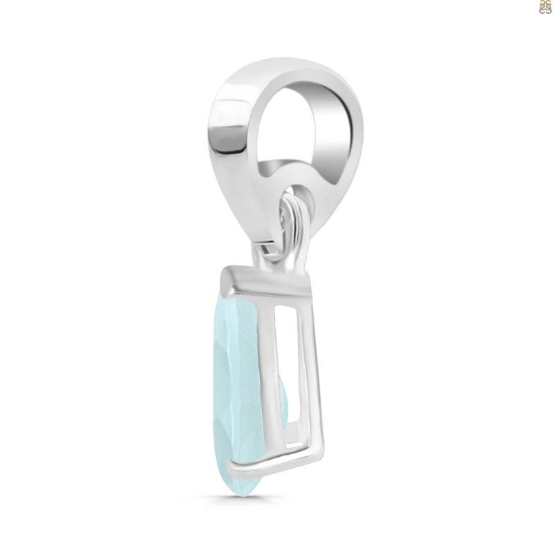 Blue Chalcedony Pendant