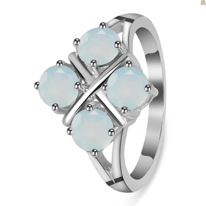 Blue Chalcedony Ring