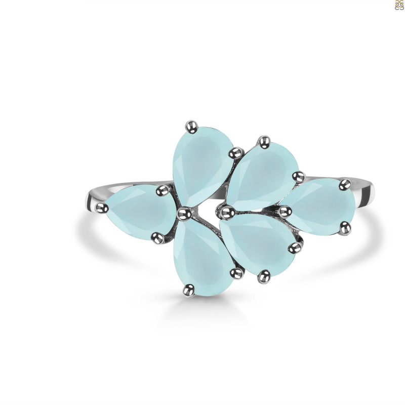 Blue Chalcedony Ring BLX-RDR-2090.