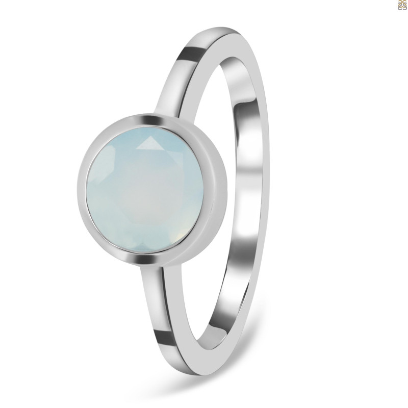 Blue Chalcedony Ring