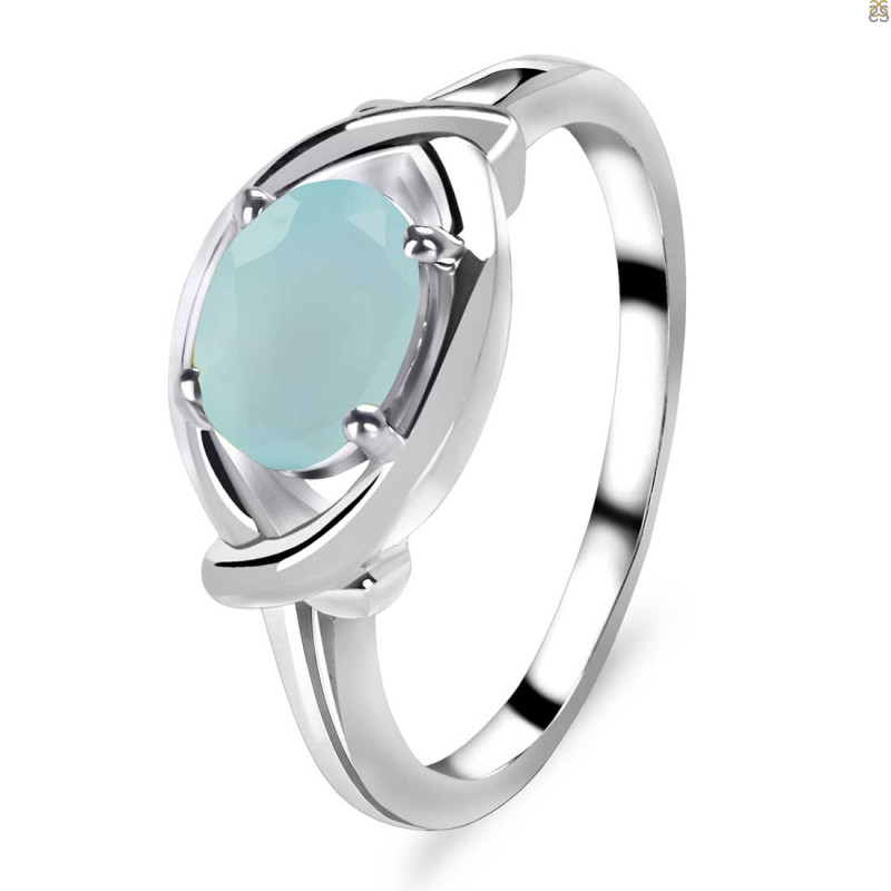 Blue Chalcedony Ring BLX-RDR-23.