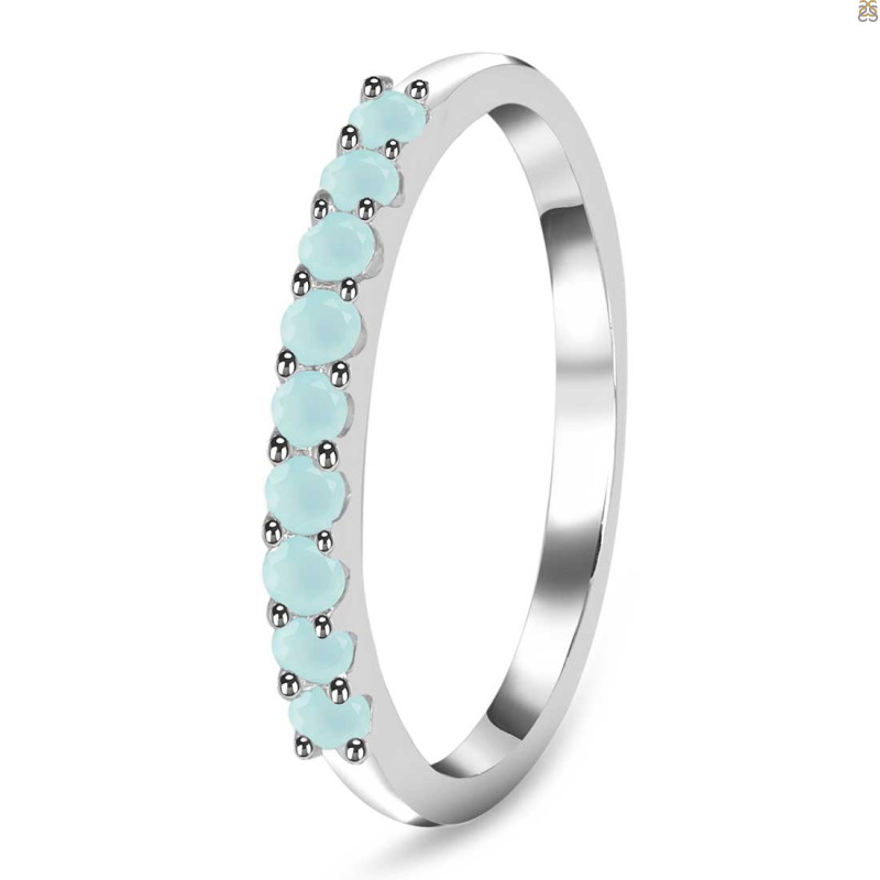 Blue Chalcedony Ring BLX-RDR-2537.