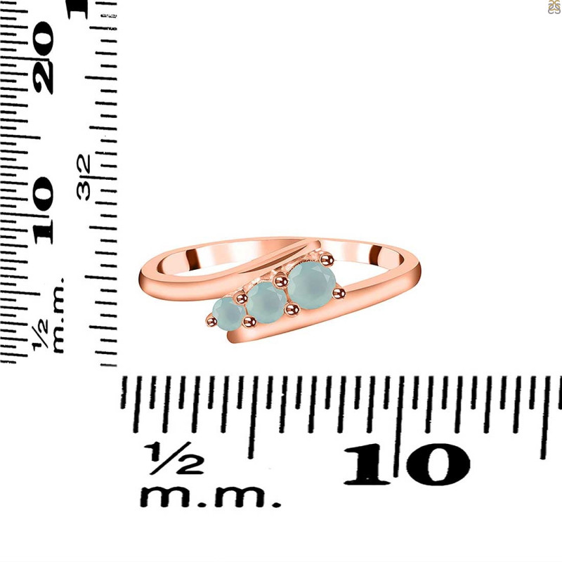 Blue Chalcedony Ring BLX-RDR-2588.