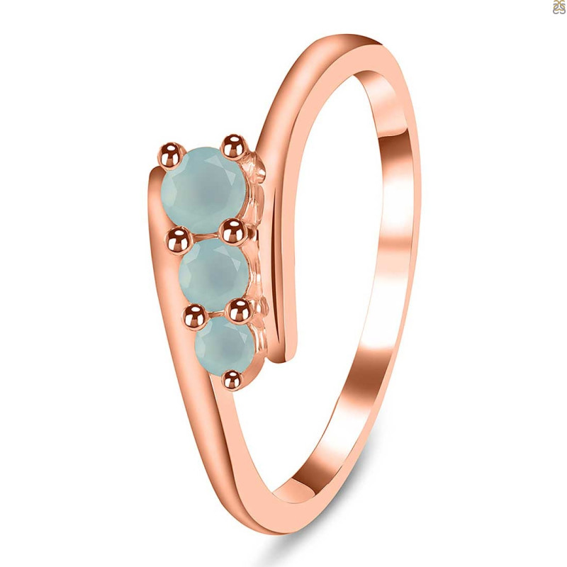 Blue Chalcedony Ring BLX-RDR-2588.