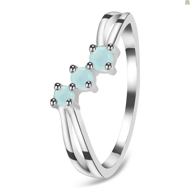 Blue Chalcedony Ring BLX-RDR-2625.