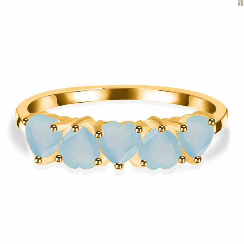 Blue Chalcedony Ring BLX-RDR-2748.
