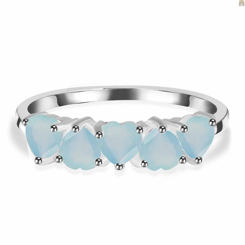 Blue Chalcedony Ring BLX-RDR-2748.