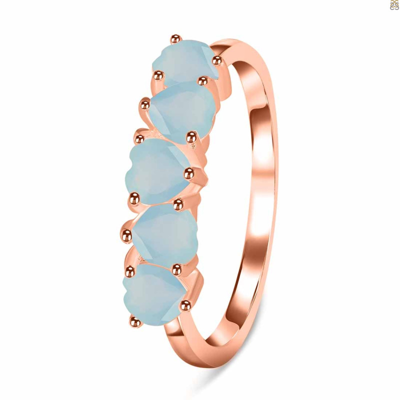 Blue Chalcedony Ring BLX-RDR-2748.