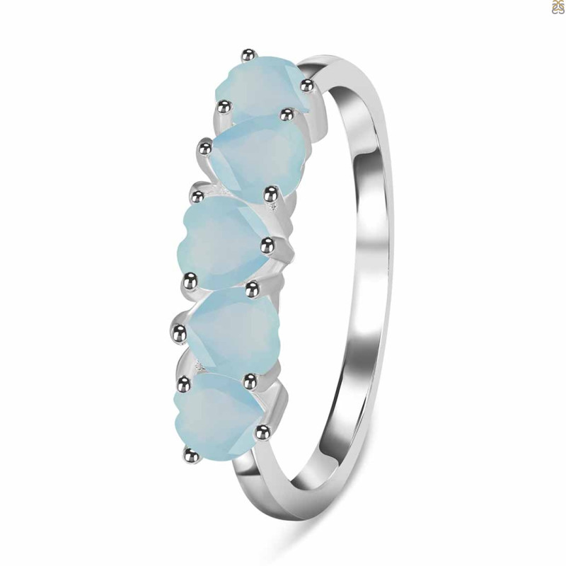 Blue Chalcedony Ring BLX-RDR-2748.
