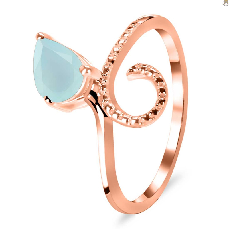 Blue Chalcedony Ring BLX-RDR-3.