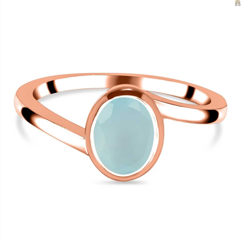 Blue Chalcedony Ring BLX-RDR-34.