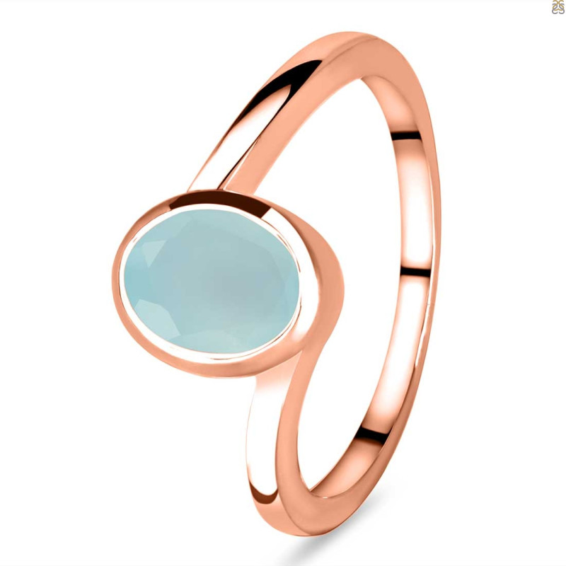 Blue Chalcedony Ring BLX-RDR-34.
