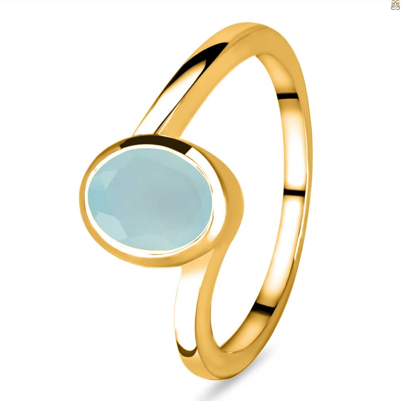 Blue Chalcedony Ring BLX-RDR-34.
