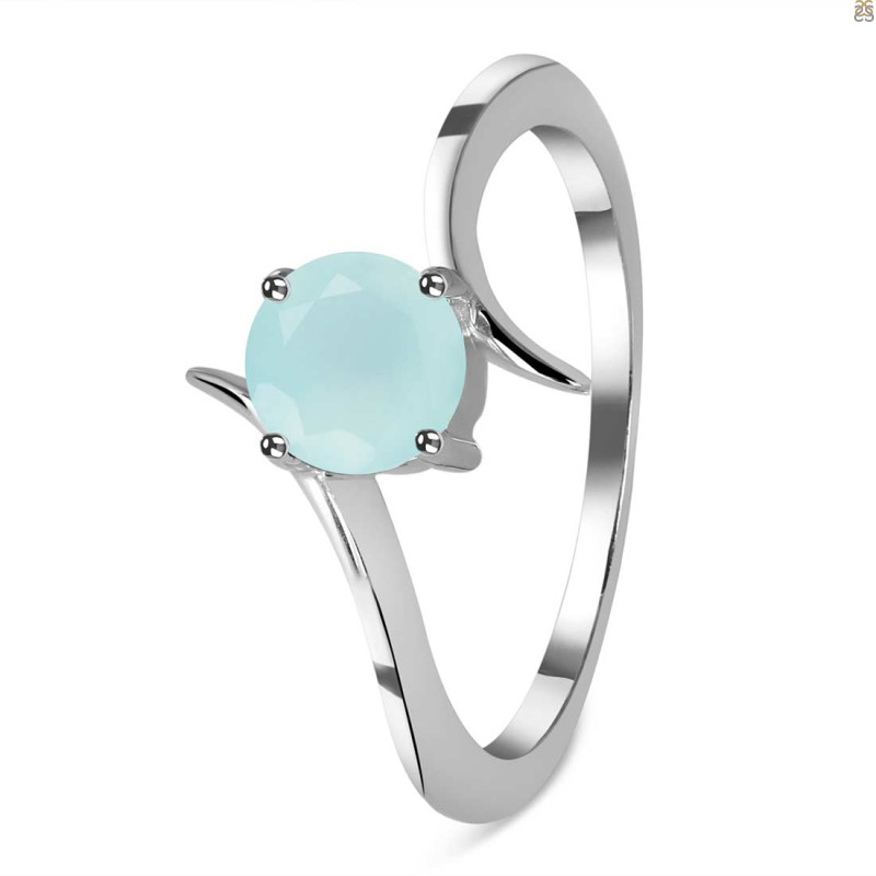Blue Chalcedony Ring