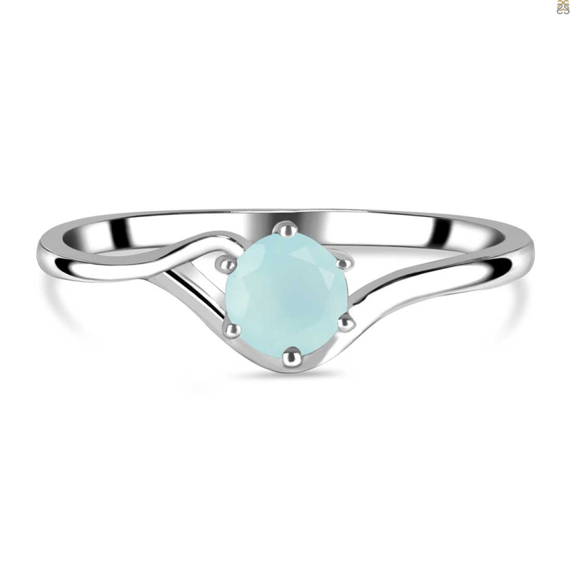 Blue Chalcedony Ring BLX-RDR-4.