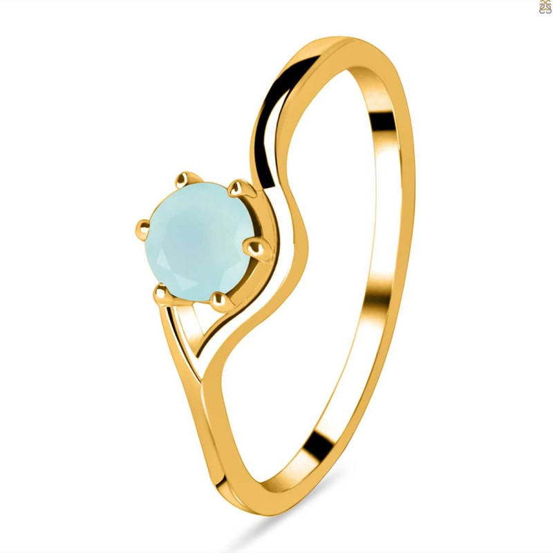 Blue Chalcedony Ring BLX-RDR-4.